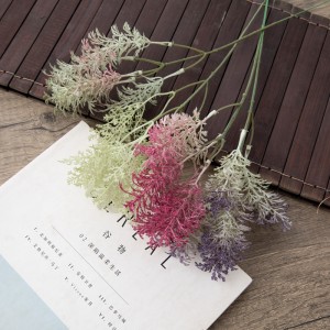 DY1-3967 Φύλλο φυτού τεχνητού λουλουδιού καυτό λουλούδι σε πωλήσεις σκηνικό τοίχου