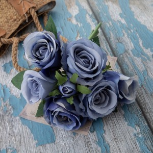 DY1-4549 Штучний квітковий букет Троянди Фабрика прямих продажів Весільні постачання