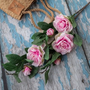 DY1-4621 Decorazione del partito di vendita diretta in fabbrica della rosa del fiore artificiale