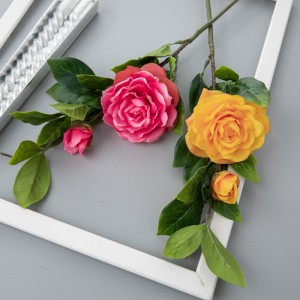 DY1-4623 Изкуствено цвете Роза Горещо продавана сватбена украса