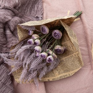 DY1-5219 Artificial Ruva Bouquet Ranunculus Yakakurumbira Wedding Supply