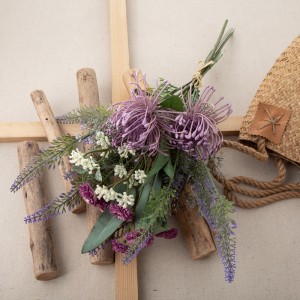 Bouquet de fleurs artificielles de lavande, décorations festives, offre spéciale, DY1-5420