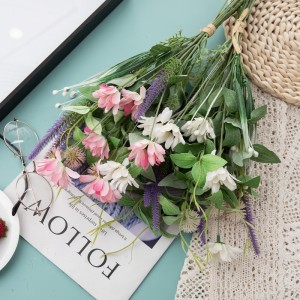 DY1-5422 Bouquet di fiori artificiali Crisantemo Decorazione popolare per matrimoni da giardino