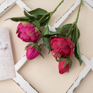 DY1-5715 ดอกไม้ประดิษฐ์ดอกโบตั๋นดอกไม้กลางงานแต่งงานคุณภาพสูง