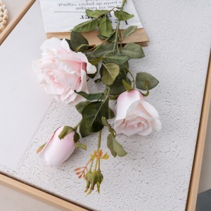 DY1-6567 Decorazione di cerimonia nuziale del giardino di vendita calda della rosa del fiore artificiale