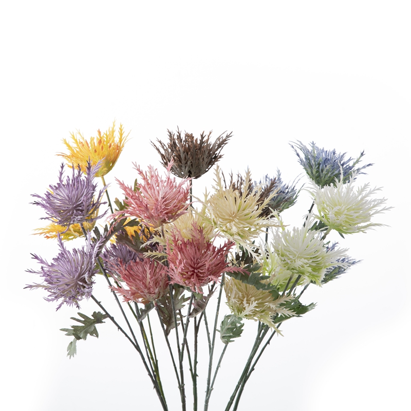 CL51523 Planta de flor artificial Clematis Decoración de boda de jardín de alta calidad