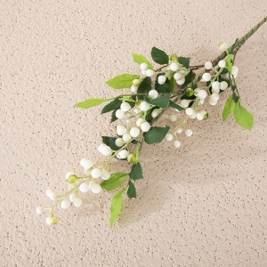MW30000 Wholesale Artificial Berry Branch For Table Decoration Artificial Fruit Branches