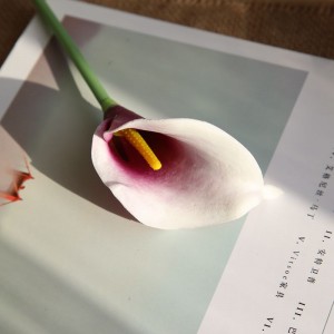 MW08083 အိမ်/မင်္ဂလာဆောင်/ပါတီအလှဆင်ခြင်းအတွက် အလှဆင်အတု PU Touch Calla Lily ပန်း