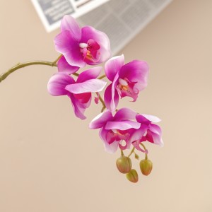 MW18903 Látkovým potahem Latex Motýlí Orchideje Umělé květiny Skutečný dotyk Orchideje Phalaenopsis