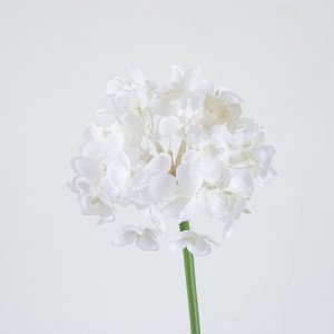 MW07354 Flores artificiales Hortensias de seda Flor falsa nupcial para decoración de fiesta de boda