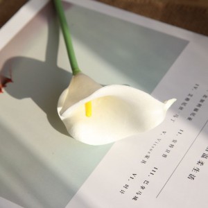 MW08083 Dekoratīvs mākslīgais PU Touch Calla Lily zieds mājas/kāzu/ballīšu dekorēšanai