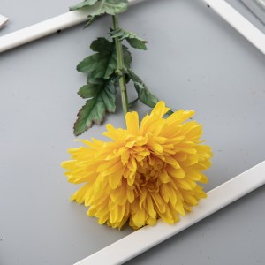 CL51519 Изкуствено цвете Хризантема Високо качествоПразнична украса Копринени цветя