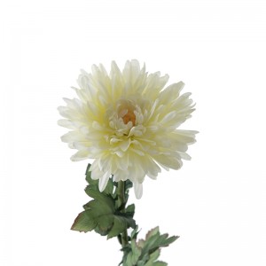 CL51519 कृत्रिम फूल क्रिसेन्थेमम उच्च गुणस्तर उत्सव सजावट रेशम फूलहरू