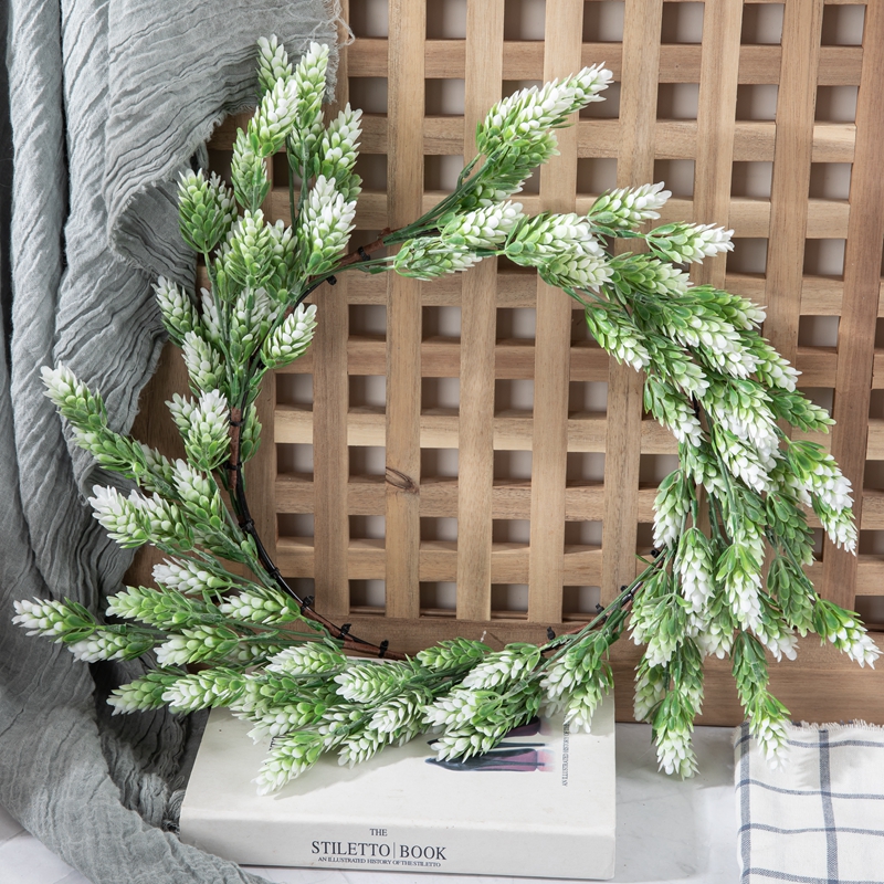 MW05555BArtificial Flower wreathdeal appleHot SellingDecorative FlowerA bunch of pinecone rings in Latin