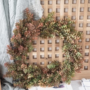 MW20208C Artificial Flower wreath 6 prong baby orchid spray Hot Selling Wedding Centerpieces Decorative Flowers and Plants