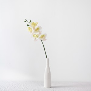 MW18503 Изкуствена истинска петглава орхидея с нов дизайн Декоративни цветя и растения