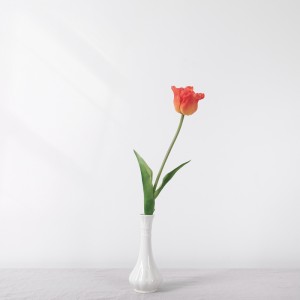 MW18513 Tulipán abierto Artificial de tacto Real, longitud única, 44cm, nuevo diseño, decoración de boda