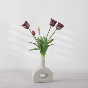 MW18511 Artificial Five-headed Open Tulip Bouquet High Quality Decorative Flowers and Plants