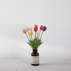 MW18514 egy tulipán teljes hossz 40 cm Real Touch Latex művirág melegen eladó dekoratív virág