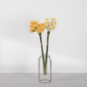 MW18504 Вештачки петнаесет вистински допир Нарцис Нов дизајн Декоративни цвеќиња и растенија