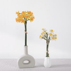 MW18504 Kunstige Femten Real Touch Narcissus Nyt Design dekorative blomster og planter