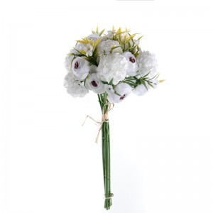 MW83519مصنوعی پھولوں کا گلدستہ راننکولس پاپولر ویلنٹائن ڈے کا تحفہ پھولوں کی دیوار کا پس منظر