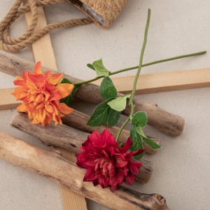 DY1-5970Artificial FlowerDahliaFactory პირდაპირი გაყიდვა ყვავილების კედლის ფონი ბაღის საქორწილო დეკორაცია