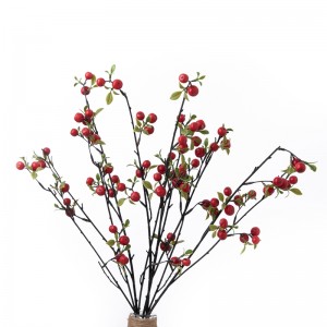 MW76721 τεχνητό λουλούδι μούροΚόκκινο μούροΚόκκινο μούρο Χριστουγεννιάτικες επιλογές Χριστουγεννιάτικη διακόσμηση