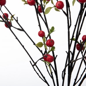 MW76721berry tal-fjuri artifiċjaliRed BerryRed Berry Picks tal-MiliedDekorazzjoni tal-Milied