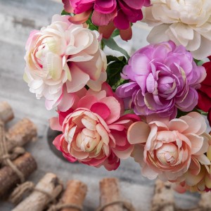DY1-5920 Künstliche Blume, Ranunkeln, heiß verkauft, dekorative Blumen, Valentinstagsgeschenk