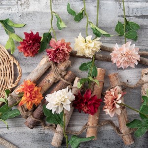 DY1-5970Artificial FlowerDahliaFactory فروش مستقیم گل پس زمینه دیوار باغ تزیین عروسی