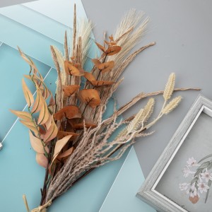 DY1-6346 ດອກໄມ້ທຽມ ຕົ້ນໄມ້ໃບໄມ້ໄຜ່ Eucalyptus ການອອກແບບໃຫມ່ ອອກແບບດອກໄມ້ແລະພືດ Festive Decorations