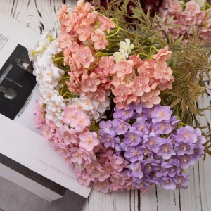 MW83510Buchet de flori artificiale Hortensie Design nouFoare decorativăDecor de nuntă pentru grădină