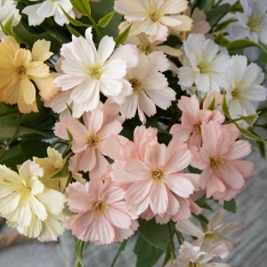 ភួងផ្កាសិប្បនិម្មិត MW66831Wild Chrysanthemum ការតុបតែងផ្កា និងរុក្ខជាតិពិតៗ