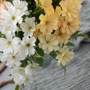 MW66831Ανθοδέσμη τεχνητών λουλουδιών Άγρια χρυσάνθεμα Ρεαλιστικά διακοσμητικά λουλούδια και φυτά