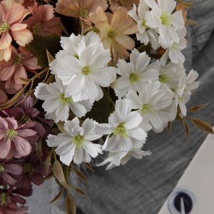 MW66828Bouquet di fiori artificialiCrisantemoFiore decorativo di alta qualità