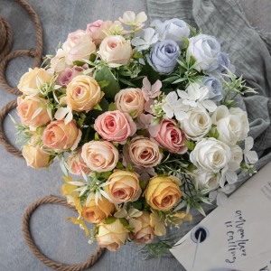 MW66824አርቲፊሻል አበባ BouquetPeony Popular Decorative Flower
