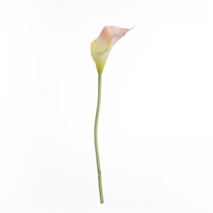 MW76737Dirbtinė gėlėCalla LilyNaujas dizainas Valentino dienos dovana Vestuvių papuošalai