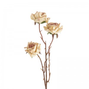 MW88502 مصنوعي گل گلاب گرم وڪرو آرائشي گل آرائشي گل ۽ ٻوٽا