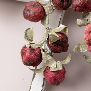 MW88508штучна квітка ягодаЧервона ягодаВисока якістьКвітковий настінний фон Весільний букет