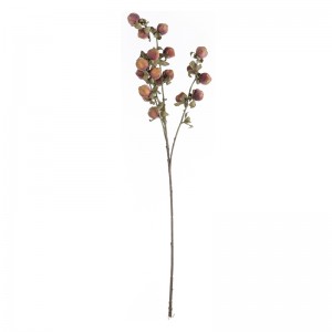 MW88508umetno cvetje berry Rdeča jagoda Visokokakovostna cvetlična stenska kulisa Poročni šopek