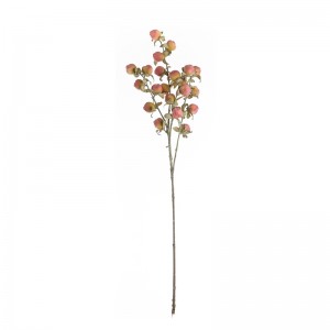 MW88508 bobica od umjetnog cvijeta Crvena bobicaVisoka kvaliteta Cvjetna zidna pozadina Svadbeni buket