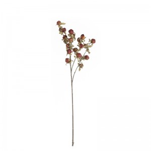 MW88508 bobica od umjetnog cvijeta Crvena bobicaVisoka kvaliteta Cvjetna zidna pozadina Svadbeni buket