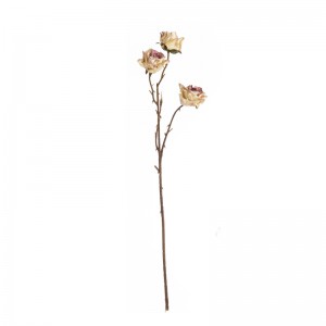 MW88502 ხელოვნური ყვავილი ვარდის ცხელი იყიდება დეკორატიული ყვავილი დეკორატიული ყვავილები და მცენარეები