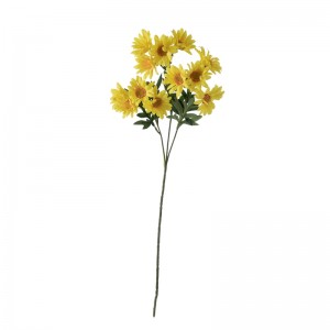 CL51534 fleur artificielle chrysanthème sauvage vente chaude fourniture de mariage décoration de mariage