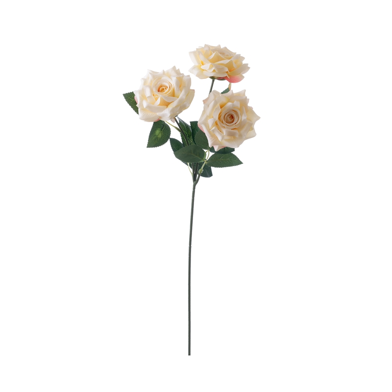 CL03506 Hoa nhân tạo Hoa hồng Quà tặng ngày lễ tình nhân thực tế