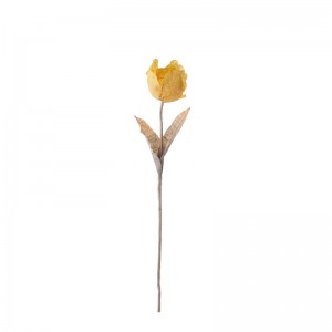 CL77518 ផ្កាសិប្បនិម្មិត រោងចក្រ Tulip លក់ដោយផ្ទាល់ ការតុបតែងពិធីបុណ្យ
