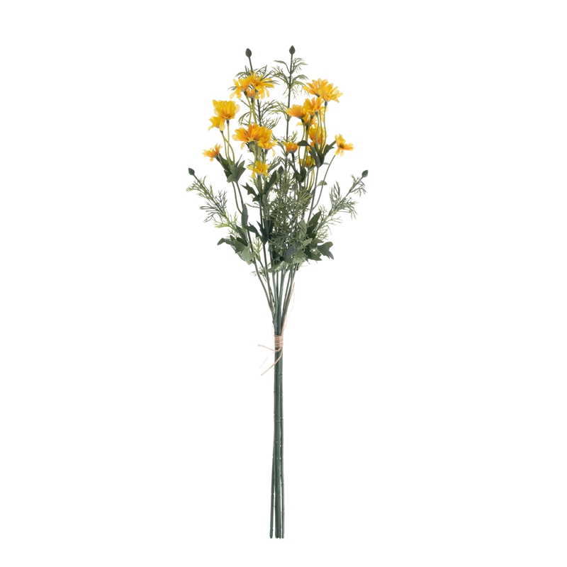 CL51539 זר פרחים מלאכותיים חרצית עיצוב חדש למסיבה קישוט