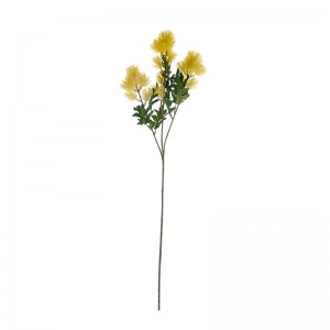 CL67515 Искусственный цветок, растение с сосной, с одним стеблем, высокое качество, украшение для вечеринки