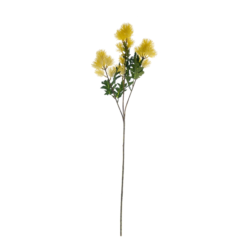 CL67515 گیاه گل مصنوعی پینه سوزنی تک ساقه دکوراسیون مهمانی با کیفیت بالا